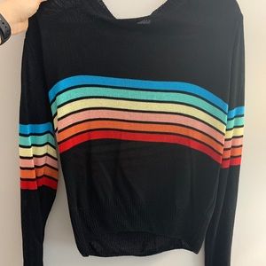 Rainbow light weight sweater
